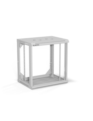 Alantec Szafka Rack Wisząca 19" 12U 600X450, Kolor Szary Flat Pack