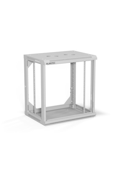 Alantec Szafka Rack Wisząca 19" 12U 600X450, Kolor Szary Flat Pack