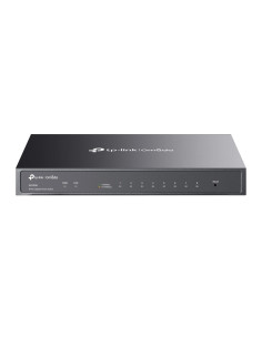 Tp-Link Omada Sg2008 Przełącznik Sieciowy Zarządzany L2/L2+ Gigabit Ethernet (10/100/1000) Czarny