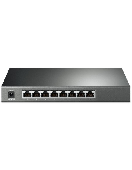Tp-Link Omada Sg2008 Przełącznik Sieciowy Zarządzany L2/L2+ Gigabit Ethernet (10/100/1000) Czarny