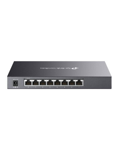Tp-Link Omada Sg2008 Przełącznik Sieciowy Zarządzany L2/L2+ Gigabit Ethernet (10/100/1000) Czarny