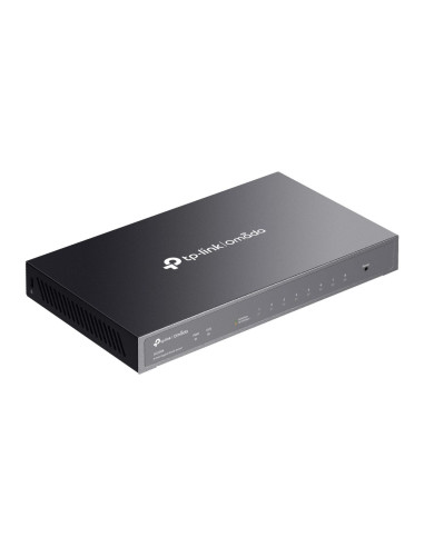 Tp-Link Omada Sg2008 Przełącznik Sieciowy Zarządzany L2/L2+ Gigabit Ethernet (10/100/1000) Czarny