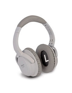 Lindy Lh500Xw Zestaw Słuchawkowy Przewodowy I Bezprzewodowy Opaska Na Głowę Połączenia/Muzyka Micro-Usb Bluetooth Szary