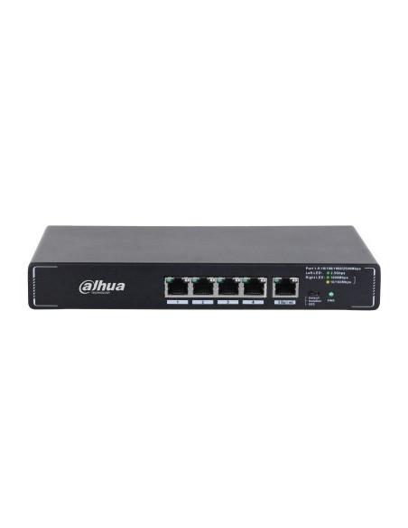 Dahua Technology Smg1005 Przełącznik Sieciowy Nie Zarządzany 2.5G Ethernet (100/1000/2500) Czarny