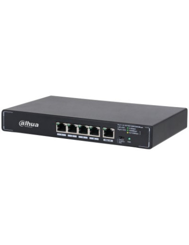 Dahua Technology Smg1005 Przełącznik Sieciowy Nie Zarządzany 2.5G Ethernet (100/1000/2500) Czarny