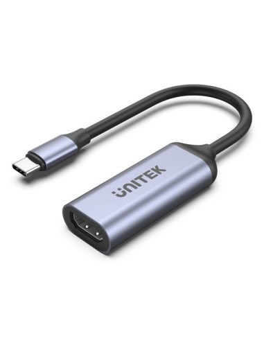 Unitek V1416B Adapter Kablowy 0,15 M Usb Type-C Hdmi Szary
