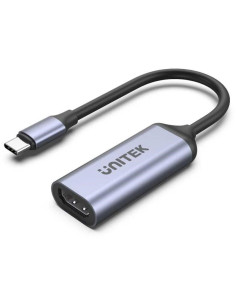 Unitek V1416B Adapter Kablowy 0,15 M Usb Type-C Hdmi Szary 2