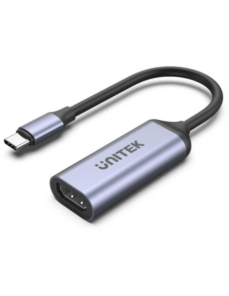Unitek V1416B Adapter Kablowy 0,15 M Usb Type-C Hdmi Szary