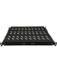 Półka Wysuwana 19" 1U Głęb. 570Mm, Kolor Czarny, 4 Punkty Mocowania Alantec
