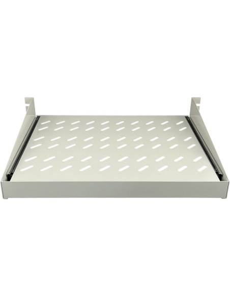 Półka Wysuwana 19" 2U Głęb. 350Mm, Kolor Szary, 4 Punkty Mocowania Alantec