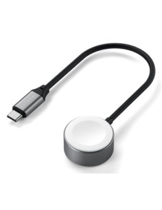 Satechi Usb-C Fast Charging Cable - Kabel Ładujący Usb-C Do Apple Watch, 5W 20 Cm (Space Gray)