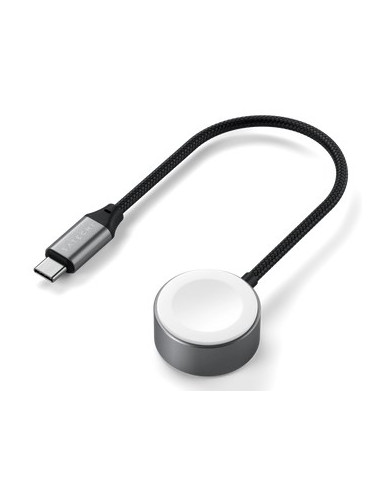 Satechi Usb-C Fast Charging Cable - Kabel Ładujący Usb-C Do Apple Watch, 5W 20 Cm (Space Gray)