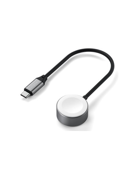 Satechi Usb-C Fast Charging Cable - Kabel Ładujący Usb-C Do Apple Watch, 5W 20 Cm (Space Gray)