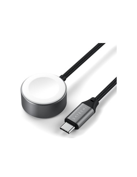 Satechi Usb-C Fast Charging Cable - Kabel Ładujący Usb-C Do Apple Watch, 5W 20 Cm (Space Gray)