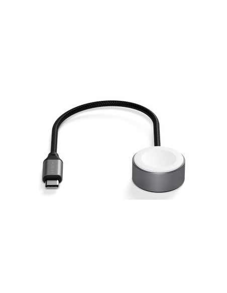 Satechi Usb-C Fast Charging Cable - Kabel Ładujący Usb-C Do Apple Watch, 5W 20 Cm (Space Gray)