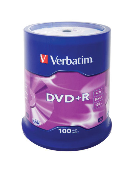 Płyta Dvd Verbatim 43551 (4,7Gb  16X  100Szt.  Cake)