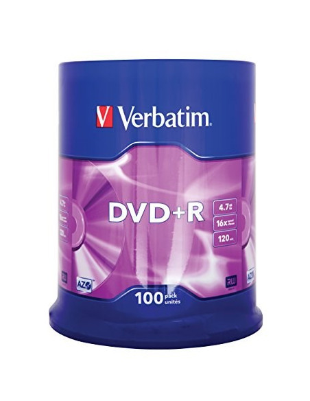 Płyta Dvd Verbatim 43551 (4,7Gb  16X  100Szt.  Cake)