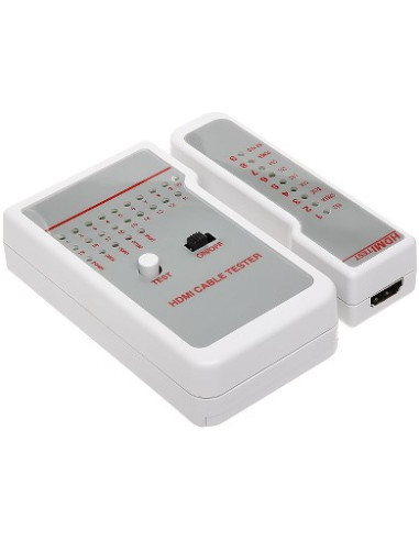 Logilink Wz0017 Tester Kabli Sieciowych Fioletowy, Biały
