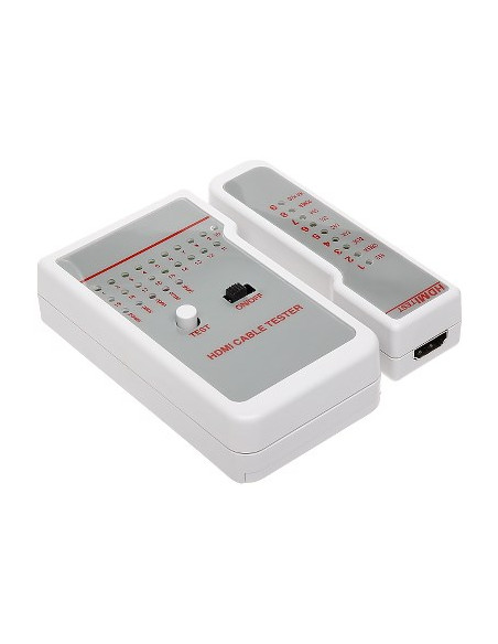 Logilink Wz0017 Tester Kabli Sieciowych Fioletowy, Biały