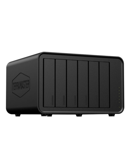 Terramaster F6-424 Max Serwer Danych Nas Desktop Intel® Core™ I5 I5-1235U 8 Gb Ddr5 Czarny