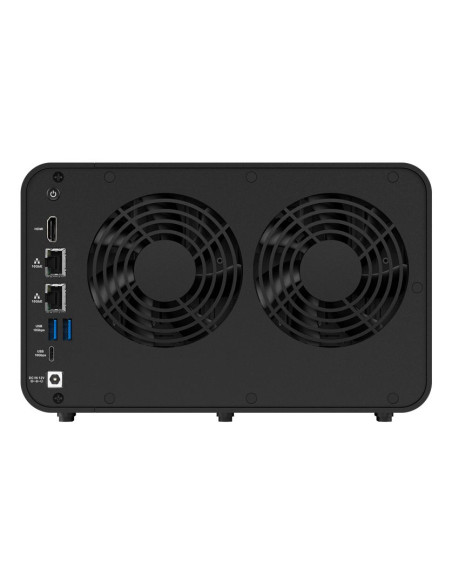Terramaster F6-424 Max Serwer Danych Nas Desktop Intel® Core™ I5 I5-1235U 8 Gb Ddr5 Czarny