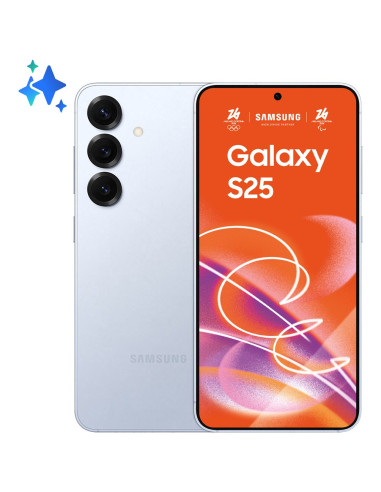 Samsung Galaxy S25 15,8 Cm (6.2") Dual Sim Android 15 5G Usb Type-C 12 Gb 512 Gb 4000 Mah Niebieski