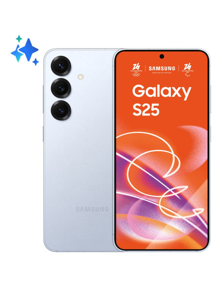 Samsung Galaxy S25 15,8 Cm (6.2") Dual Sim Android 15 5G Usb Type-C 12 Gb 512 Gb 4000 Mah Niebieski