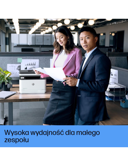 Hp Laserjet Pro Urządzenie Wielofunkcyjne 3102Fdw, Czerń I Biel, Drukarka Do Małe I Średnie Firmy, Drukowanie, Kopiowanie, Skano