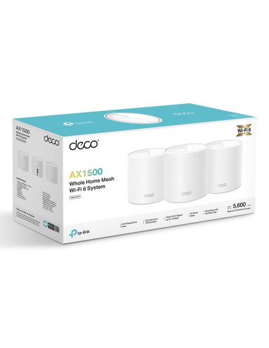 Punkt Dostępowy Tp-Link Wl-Ap Deco X1500 Mesh-System 3-Pak