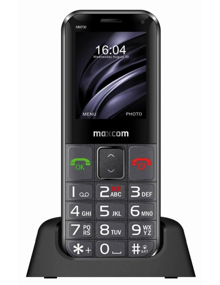 Maxcom Mm730 Telefon Komórkowy 5,59 Cm (2.2") Czarny Telefon Dla Seniora