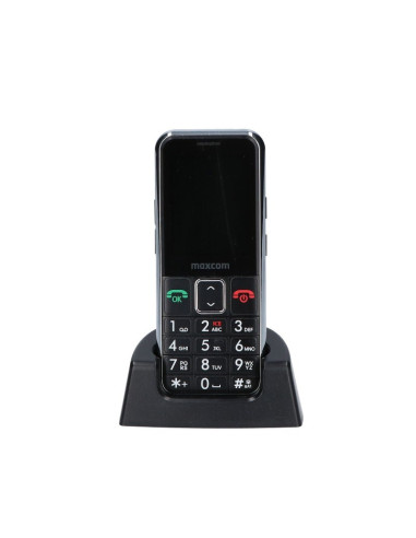 Maxcom Mm730 Telefon Komórkowy 5,59 Cm (2.2") Czarny Telefon Dla Seniora