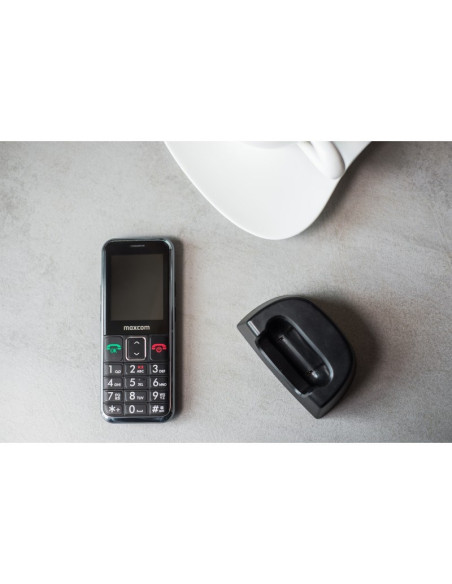 Maxcom Mm730 Telefon Komórkowy 5,59 Cm (2.2") Czarny Telefon Dla Seniora
