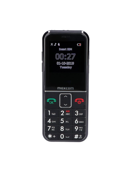 Maxcom Mm730 Telefon Komórkowy 5,59 Cm (2.2") Czarny Telefon Dla Seniora