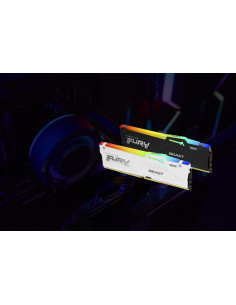 Kingston Fury Ddr5 128Gb (4X32Gb) 5600Mhz Cl40 Beast White Rgb 2
