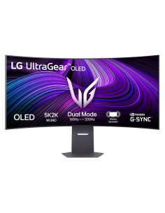 Lg 45Gx950A-B Monitor Komputerowy 114,3 Cm (45") 5120 X 2160 Px Wuhd Oled Czarny