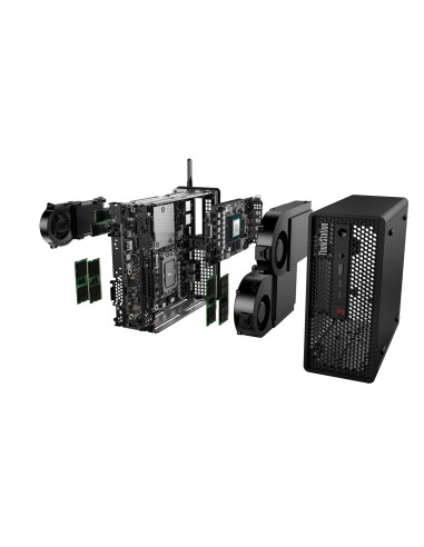 Lenovo Thinkstation P3 Ultra Sff Intel® Core™ I7 I7-13700K 32 Gb Ddr5-Sdram 512 Gb Ssd Ubuntu Linux Stanowisko