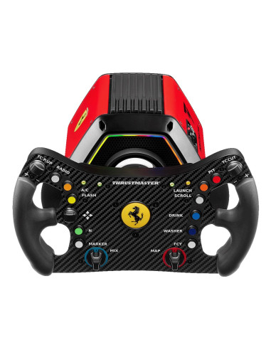 Thrustmaster T818 Ferrari 488 Gt3 Simulator Czarny, Czerwony Usb Kierownica + Pedały Analogowa/Cyfrowa Pc