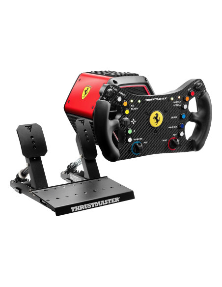 Thrustmaster T818 Ferrari 488 Gt3 Simulator Czarny, Czerwony Usb Kierownica + Pedały Analogowa/Cyfrowa Pc