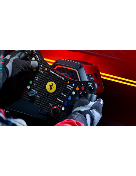 Thrustmaster T818 Ferrari 488 Gt3 Simulator Czarny, Czerwony Usb Kierownica + Pedały Analogowa/Cyfrowa Pc