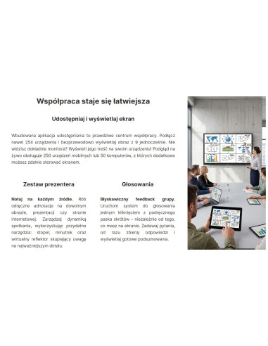 Avtek Monitor Interaktywny Ts 9 Mate G 65"