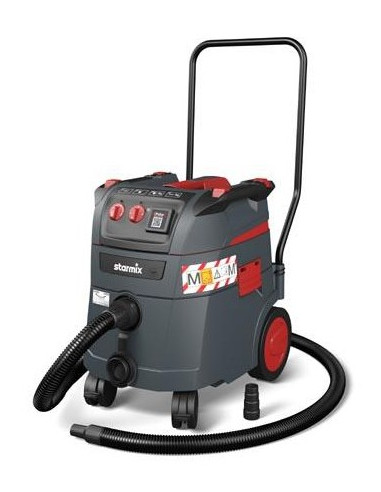 Starmix Ipulse M-1635 Safe Plus 25 L Cylinder Próżniowy Suchy I Mokry 1600 W Worek Na Kurz