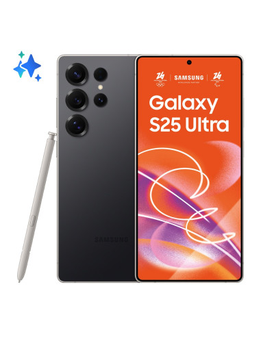 Samsung Galaxy S25 Ultra 17,5 Cm (6.9") Dual Sim Android 15 5G Usb Type-C 12 Gb 256 Gb 5000 Mah Czarny, Tytan