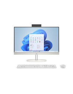 Hp 24-Cr0332Nw Aio Ryzen 7 7730U 23.8"Fhd Ips Ag 250Nits 16Gb Ddr4 Ssd512 Radeon 680M Lan Win11 2Y Shell White