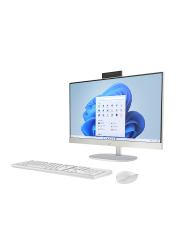 Hp 24-Cr0332Nw Aio Ryzen 7 7730U 23.8"Fhd Ips Ag 250Nits 16Gb Ddr4 Ssd512 Radeon 680M Lan Win11 2Y Shell White