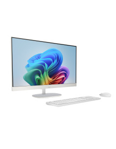 Hp Aio 27-Ct2004Nw Ryzen Ai 5 330 27.0"Fhd Ips 300Nits Ag 16Gb Ddr5 5600 Ssd512 Radeon 820M Cam1080P+Ir Win11 Shell White/Light  2