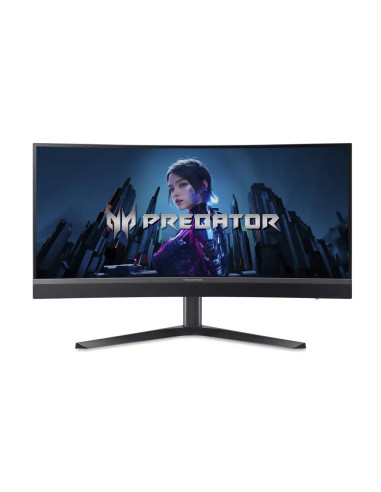 Acer Predator X34V3Bmiiphuzx Monitor Komputerowy 86,4 Cm (34") 3440 X 1440 Px Ultrawide Quad Hd Led Czarny