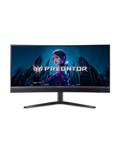 Acer Predator X34V3Bmiiphuzx Monitor Komputerowy 86,4 Cm (34") 3440 X 1440 Px Ultrawide Quad Hd Led Czarny