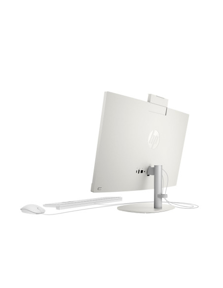 Hp Aio 24-Cr0334Nw Ryzen 7 7730U 23.8"Fhd Ips 250Nits Ag 16Gb Ddr4 3200 Ssd512 Radeon Vega 8 Lan Cam1080P+Ir Noos Shell White 2Y