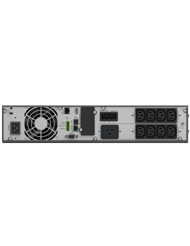 Power Walker Ups On-Line Rack 19" Vfi 3000 Icr Iot Pf1 1/1 Fazy, 3000Va, 8X Iec C13 + 1X Iec C19, Usb/Rs232, Lcd