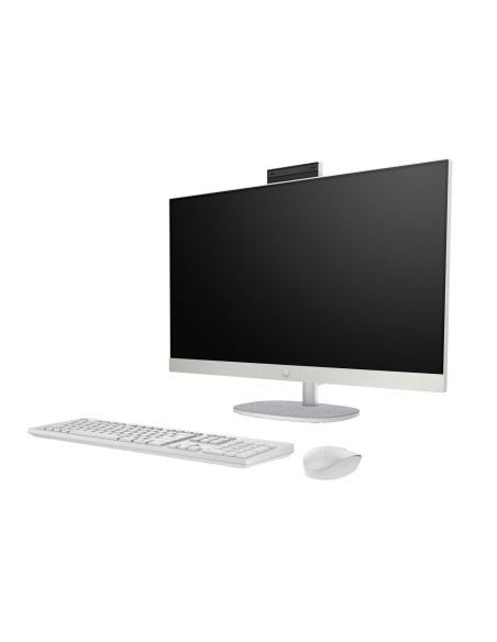 Hp Aio 27-Cr0224Nw I5-1335U 27.0"Fhd Ips 300Nits Ag 16Gb Ddr4 3200 Ssd512 Iris Xe Graphics Lan Cam1080P+Ir Noos Shell White Shel